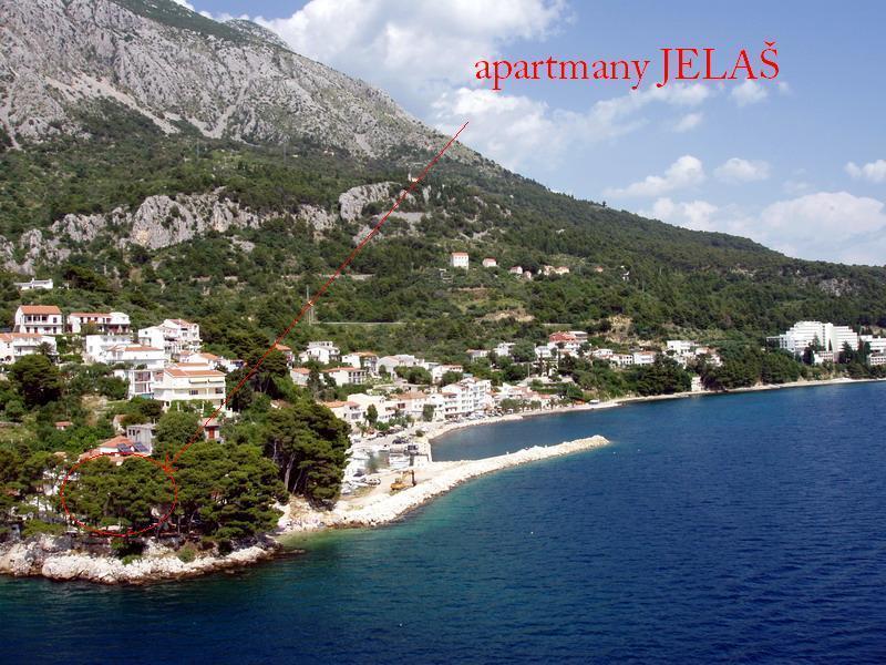 Apartment Jelas Živogošće Exteriér fotografie